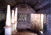 Hope Family burial Chamber, inside